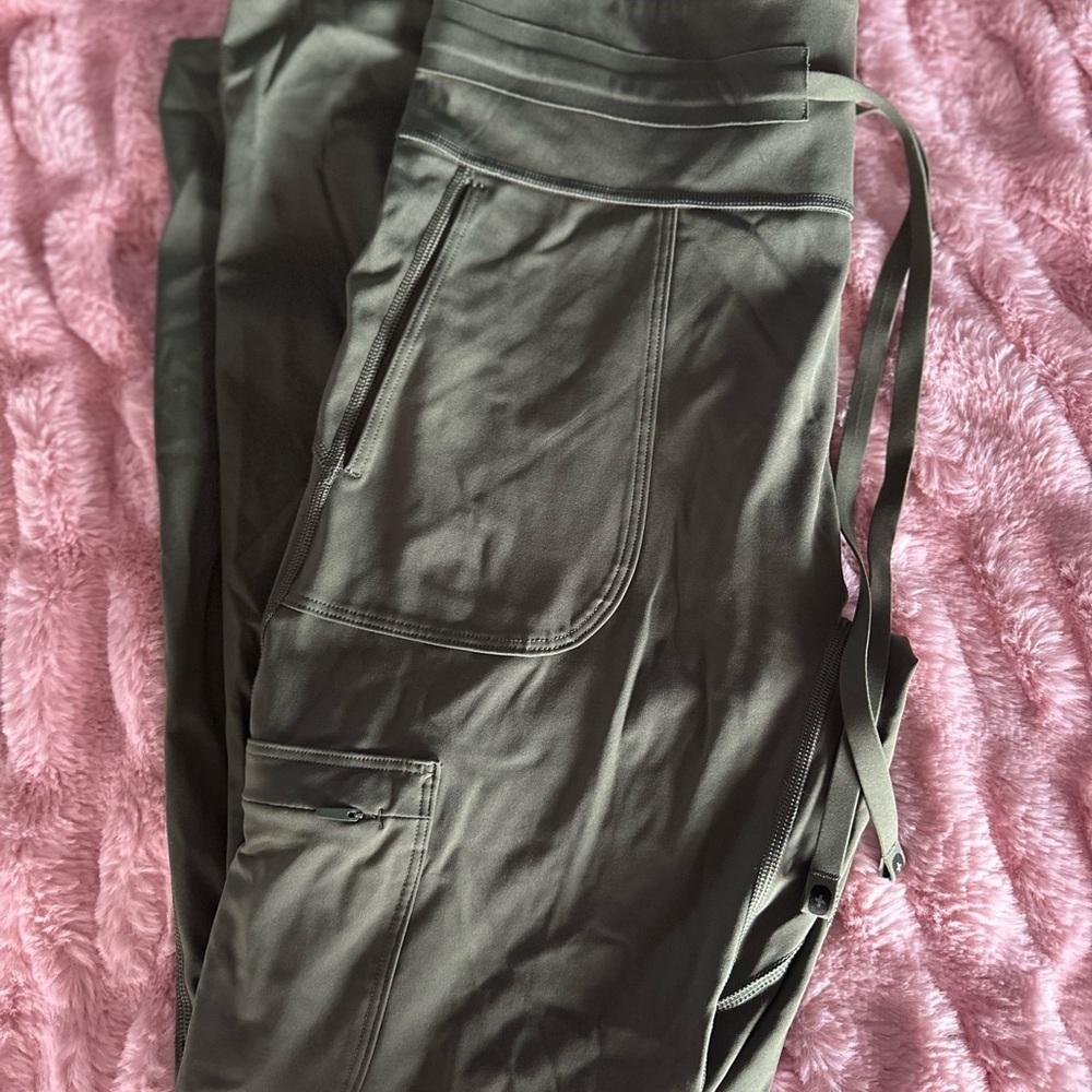 Figs Dark Olive Pants